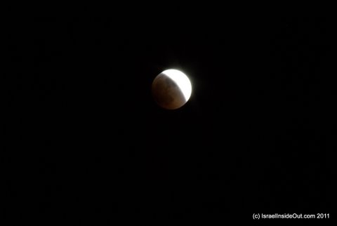 Lunar Eclipse Jerusalem Israel