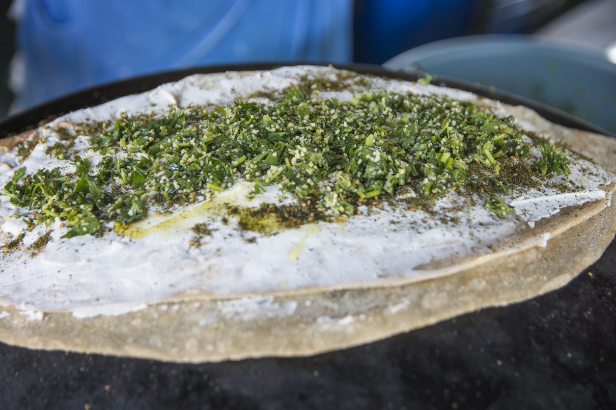 traditional Druze pita bread
