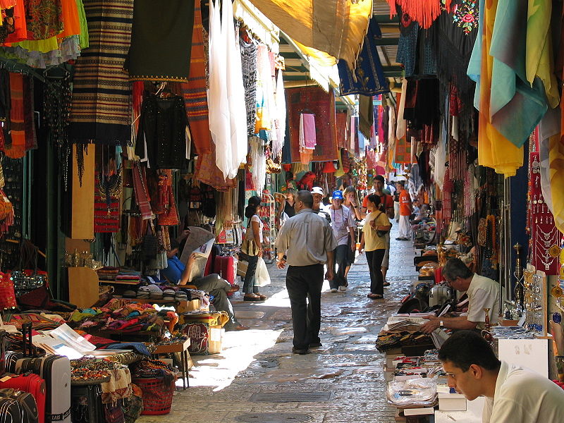 street market or bazaar