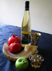 fruits, honey and wine