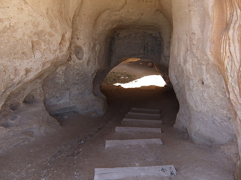 Narrow cave or entrance