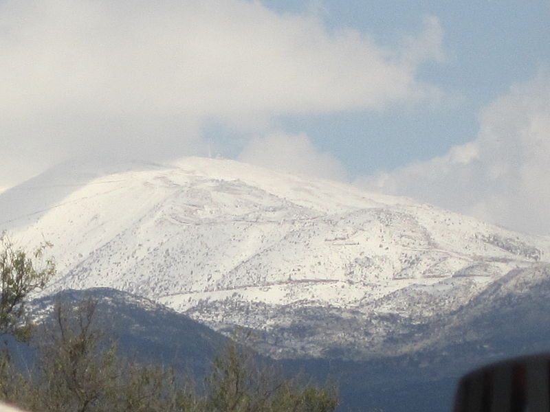 snowy mountain