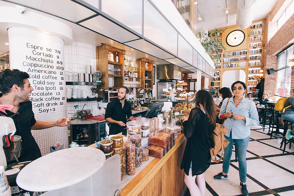 coffee shop in Tel Aviv-Yafo