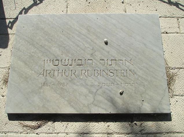 grave of arthur rubinstein
